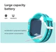 Детские смарт-часы с видеозвонком Smart Baby Watch LT21 голубые (GPS, камера, водозащита), lt21 blue - изображение 5