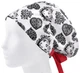 Медицинская шапочка женская HeadwearUniverse универсальная принт ажурные сердца - изображение 2