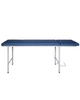 Кушетка медицинская высокая Премьера ISMED 8001 195x62x80 см Zeus Deluxe Blue синяя - изображение 2