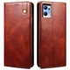 Чехол-книжка с кармашками UniCase Leather Wallet для OPPO Reno 7 5G Chinese - Brown - изображение 1