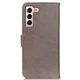 Чохол-книжка KHAZNEH Wallet Cover для Samsung Galaxy S22 - Khaki - зображення 4