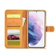 Чехол LC.IMEEKE Wallet Case для Samsung Galaxy S22 Plus - Light Brown - изображение 4
