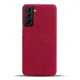 Защитный чехол KSQ Cloth Style для Samsung Galaxy S22 - Red - изображение 3