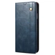 Чехол-книжка с кармашками UniCase Leather Wallet для Samsung Galaxy S22 Ultra - Blue - изображение 2