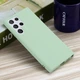 Силиконовый (TPU) чехол Deexe Silicone Case для Samsung Galaxy S22 Ultra - Green - изображение 4