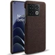 Защитный чехол KSQ Cloth Style для OnePlus 10 Pro - Brown - изображение 1