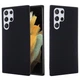 Силіконовий (TPU) чохол Deexe Silicone Case для Samsung Galaxy S22 Ultra - Black - зображення 1