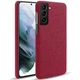 Защитный чехол KSQ Cloth Style для Samsung Galaxy S22 - Red - изображение 1