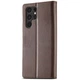 Чехол LC.IMEEKE Wallet Case для Samsung Galaxy S22 Ultra - Dark Brown - изображение 4