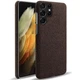 Захисний чохол KSQ Cloth Style для Samsung Galaxy S22 Ultra - Brown - зображення 1