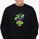 Свитшот для мальчиков Бравл Старс Вирус (Brawl Stars Virus) (9509-1058) 158-164 см Черный - изображение 2