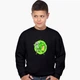 Свитшот для мальчиков Рик и Морти (Rick and Morty) (9509-1240) 122-128 см Черный - изображение 1