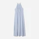 Платье длинное летнее женское H&M 0614423_гол 52 Голубое (KAY2000001314791) - изображение 2
