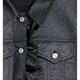 Джинсовая куртка женская H&M 0594601_ч.блестки 34 Черная (KAY2000001318966) - изображение 2
