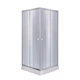 Душевая кабина Lidz Wawel SC90x90.SAT.LOW.GR, стекло тонированное 4 мм (LWASC9090SATLOWGR) - зображення 1