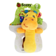 Игрушка - пищалка, мягкая погремушка для малышей Sozzy 1205 Жираф - изображение 1