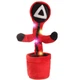 Игрушка танцующий кактус Dancing SQUID 120 песен игра в кальмара 8048 красный - изображение 2