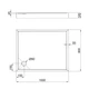 Душовий піддон Qtap Tern 301812C 100x80x12 см + сифон - зображення 2