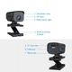 Мини камера WIFI 1 МП, HD 720P ZTour T9 с невидимой подсветкой до 8 метров, без аккумулятора (100505) - изображение 5