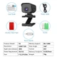 Мини камера WIFI 1 МП, HD 720P ZTour T9 с невидимой подсветкой до 8 метров, без аккумулятора (100505) - изображение 7
