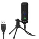 USB микрофон для ПК, ноутбука, студий для записи звука Savetek M3, профессиональный, конденсаторный (100795) - изображение 1