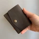 Шкіряний гаманець mini Коричневий - зображення 1