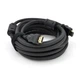 Кабель Ritar PL-HD348 HDMI-HDMI Ultra HD 4K 1080P 5.0m v14 OD-7.3mm Gold - изображение 1