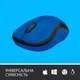 Мышь беспроводная Logitech M220 Silent (910-004879) Blue USB - изображение 3