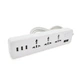 Мережевий фільтр Voltronic ТВ-Т13-White 2 м, 3 розетки, 10А - зображення 1