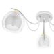 Люстра стельова в спальню E27 60W WH (LK-629C/3) - изображение 3
