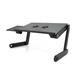 Стіл-підставка під ноутбук Aluminium Laptop Table (430*275) 2 FAN USB Voltronic LV-DN01 - зображення 1
