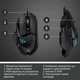 Миша Logitech G502 Gaming Mouse HERO High Performance Black (910-005470) - зображення 7