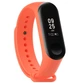 Силиконовый ремешок MRK для фитнес браслета Xiaomi Mi Band 4/3 Оранжевый с металлической кнопкой (mrk51230003) - изображение 2