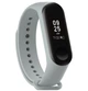 Силиконовый ремешок MRK для фитнес браслета Xiaomi Mi Band 4/3 светло-серый (26) с металлической кнопкой (mrk51230002) - изображение 4