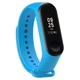 Силиконовый ремешок MRK для фитнес браслета Xiaomi Mi Band 4/3 Голубой с металлической кнопкой (mrk21042042) - изображение 4