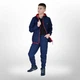 Куртка демісезонна софтшелл на флісі р134 синьо-червона (Джордон) - зображення 3