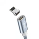 USB Cable Hoco U40A Magnetic Absorption Lightning Grey 1.2m - зображення 3