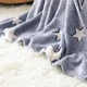 Плед детский теплый светящийся в темноте Magic Blanket покрывало день/ночь 160х180 см Серое - изображение 3