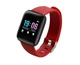 Фітнес Браслет Fitpro D13 ID116 Plus З Тонометром та Пульсоміром Red - зображення 1