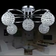 Люстра молекула для натяжного потолка хрустальный шар BR-01 383S/5 E14 CH Brille 22-148 - изображение 4