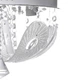 Люстра потолочная торт с подсветкой большая смарт BCL-650S/3 E14+LED RGB (разноцветный) Brille 22-764 - изображение 2