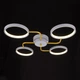 Світлодіодна (LED) люстра BR-01 640C/4 LED 30 +N+C GY Brille 24-812 - зображення 4