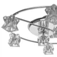 Люстра стельова галогенна для натяжної стелі HTL-11-63/8 Brille 176042 - зображення 2