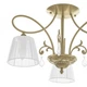 Люстра с абажуром классическая BKL-487S/3 E14 AB Brille 23-277 - изображение 2