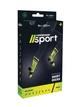 Спортивные компрессионные носки Relaxsan Sport с волокном DRYARN серый/салатовый S 35-38 (801SY) - изображение 3