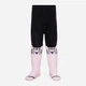 Дитячі колготки 4-5 років бавовняні для дівчаток Conte Kids CK Tip-Top 17С-60СП 104-110 см (16) Чорні-світло-рожеві (4810226604632) - зображення 1