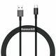 Зарядний кабель Baseus Superior Series Type-C 66W 1m Black (CATYS-01) - изображение 1
