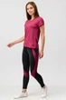 Костюм для фитнеса (футболка и лосины) Go Fitness 90034-8 размер XS-S - изображение 2