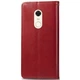 Кожаный чехол-книжка GETMAN Gallant (PU) для Xiaomi Redmi 5 Plus / Redmi Note 5 (Single Camera) Красный - изображение 4