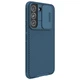 Карбонова накладка Nillkin Camshield (шторка на камеру) Samsung Galaxy S23+ Синій / Blue - зображення 3